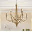 Brushed Honey Gold Finish Chandelier