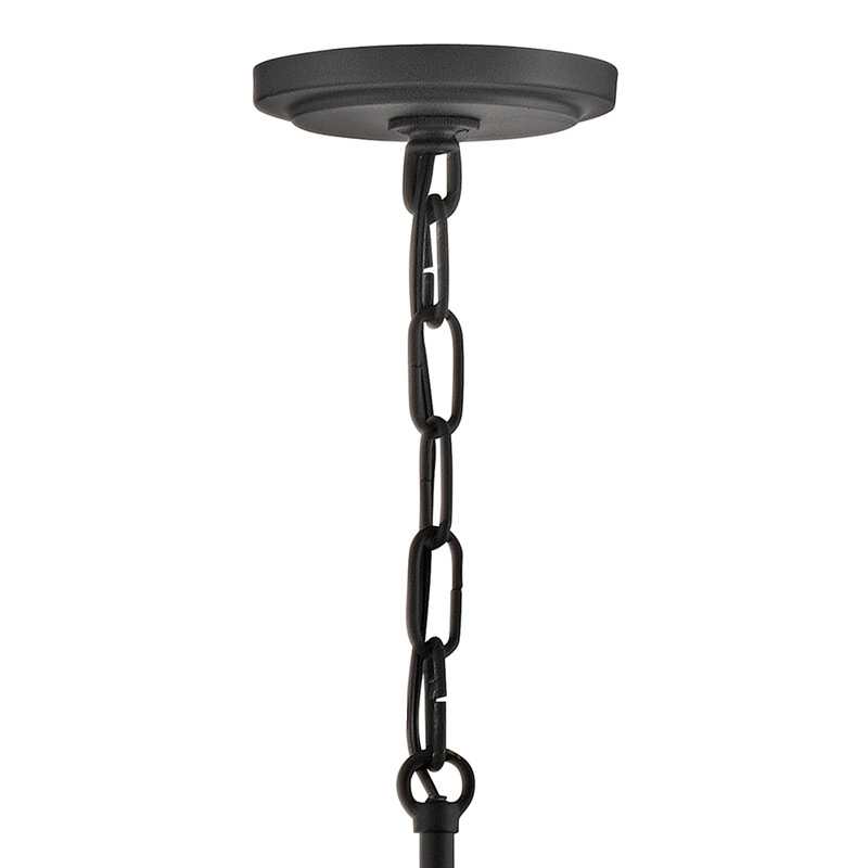 Luminaire suspendu géométrique 1 lumière Marselle, Noir