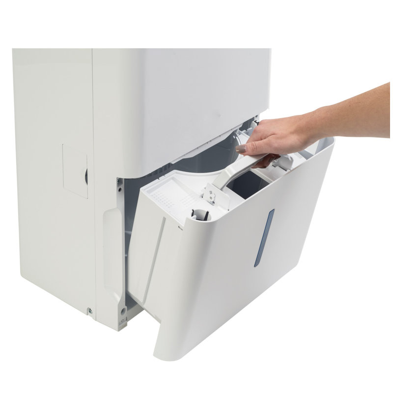 Haier White Portable Energy Star Dehumidifier with Humidistat