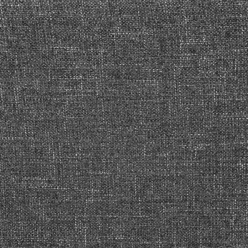 Chaise d'angle rembourrée Barely Black, Noir
