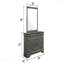 Miroir d'appoint Modern-2056083565