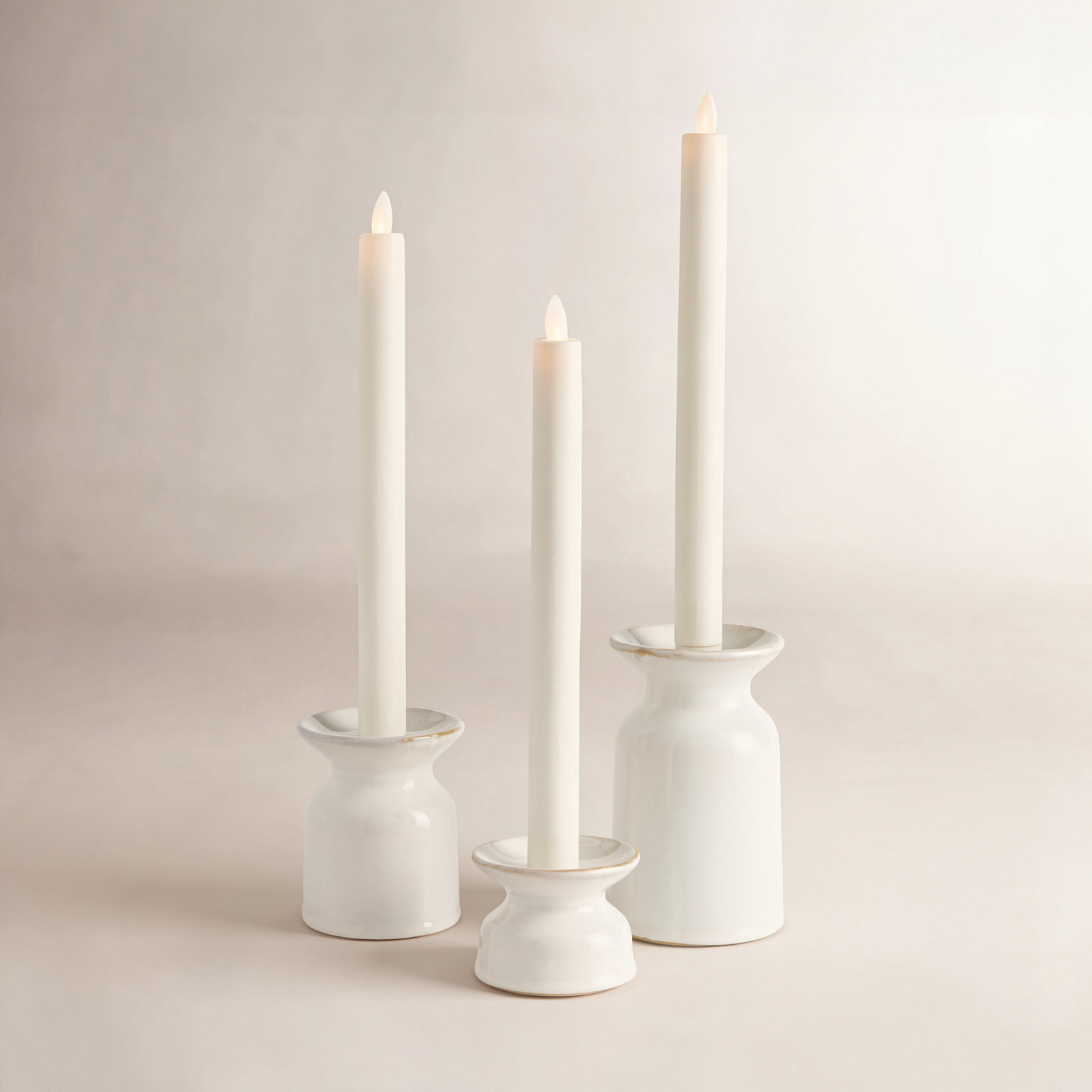 Muriel 3-Piece Candlestick Set