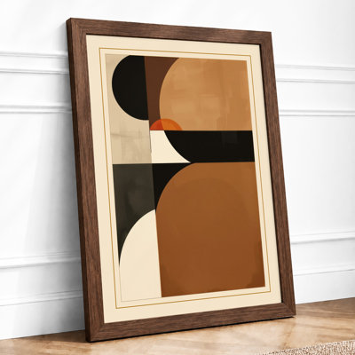 Geometric Forms Modern - Framed Print
