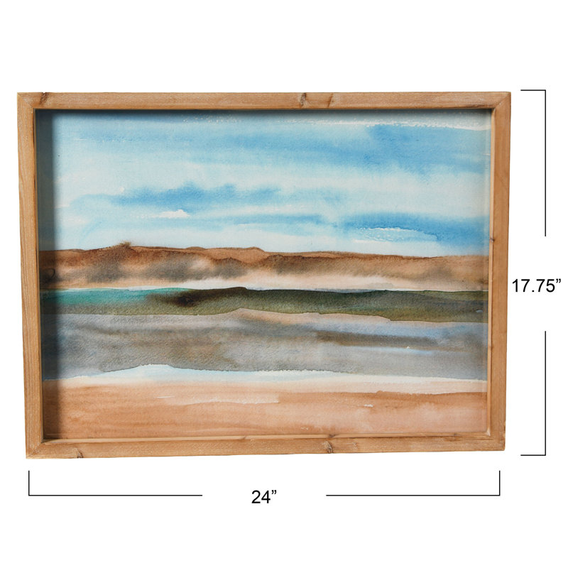 Abstract Watercolor Landscape