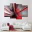 «Deep Fractal Abstract», ensemble de 4 toiles tendues-1706772089