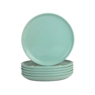Double Line 8.25" Salad Plate, Set Of 6