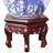 Hexagonal Solid Rosewood Chinese Vase Stand