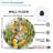 Tiger Wall Clock Decorative Home Art Nature Art - 12'' Modern Glass Wall Clock