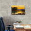 "Epic Graffiti" Yellow Twilight C "par Julia Purinton, art mural sur toile-106173404
