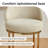 Upholstered Swivel Counter Height Bar Stools Set