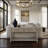 54 Inch Sofa Table, No Assembly Required, White Oak Finish