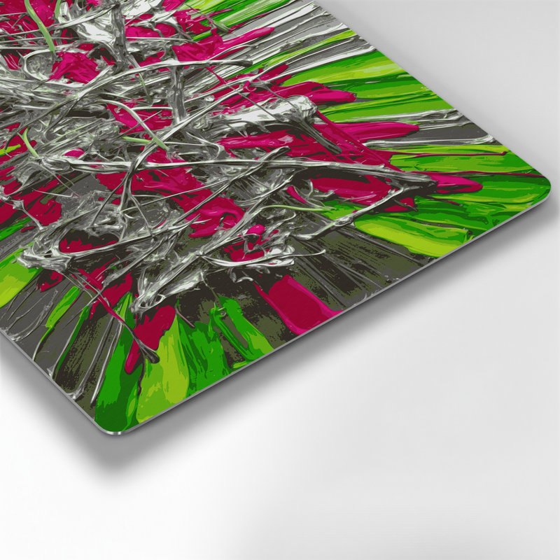 Art mural en métal Neo Expressionism 30, H 240 po x l 288 po x P 0,05 po