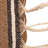 Cotton Blend Throw With Stripes And Fringe