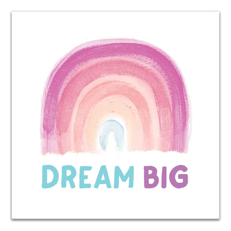 Art sur toile arc-en-ciel Malchow Dream, H 12 po x l 12 po x P 1,25 po, Toile tendue