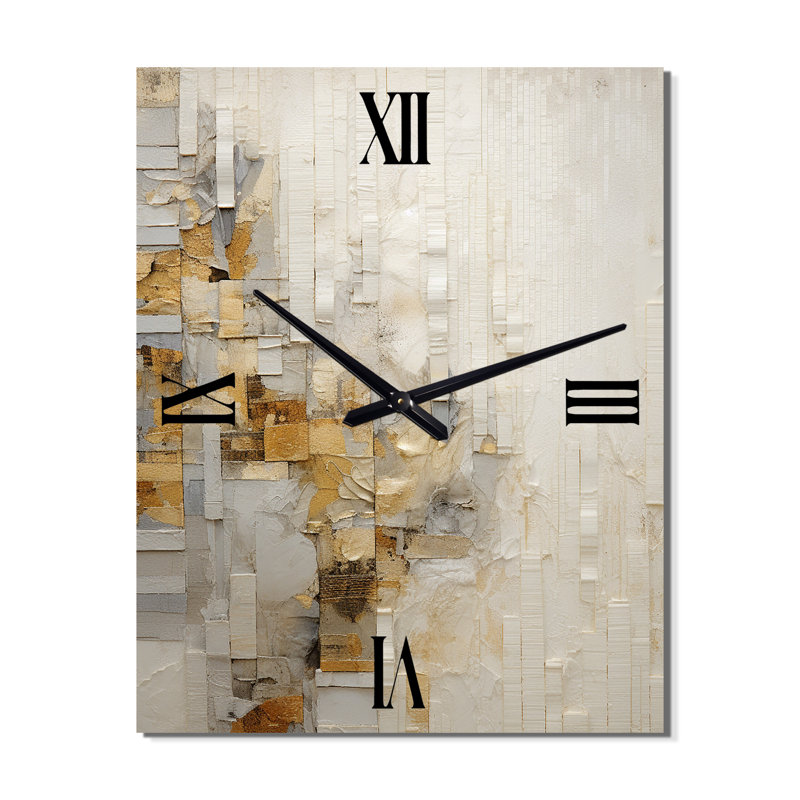 Dahra - Horloge murale formes abstraites, Petit