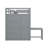 Full Size Loft Bed With Wardrobe,Desk And Shelves-763068131