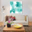 Dynamic Mint by Hannah Carlson - Wrapped Canvas Print-42160576