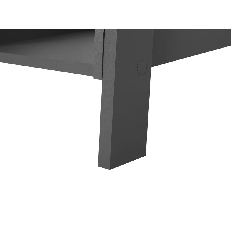 Cobden Ladder Bookcase, 166cm H x 45cm W x 36cm D, Dark Grey