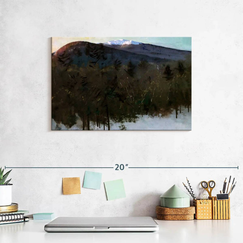 Mount Monadnock 1918, 8" H x 12" W