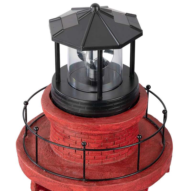 Coastal Solar Lighthouse Statue