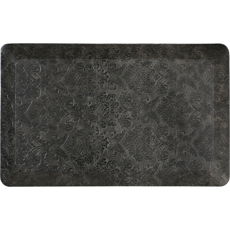 Tapis anti-fatigue Emeril Lagasse, Gris foncé, Rectangle 1 pi 8 po x 2 pi 8 po