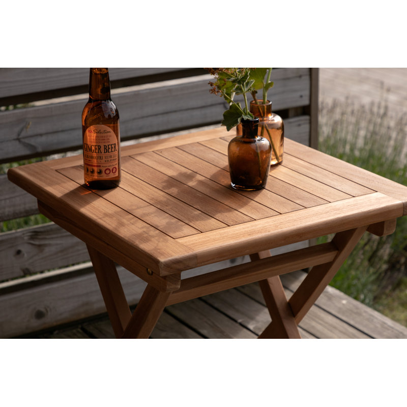 Brumunddal Rectangular Outdoor Bistro Table , 67cm cm W 58cm cm D
