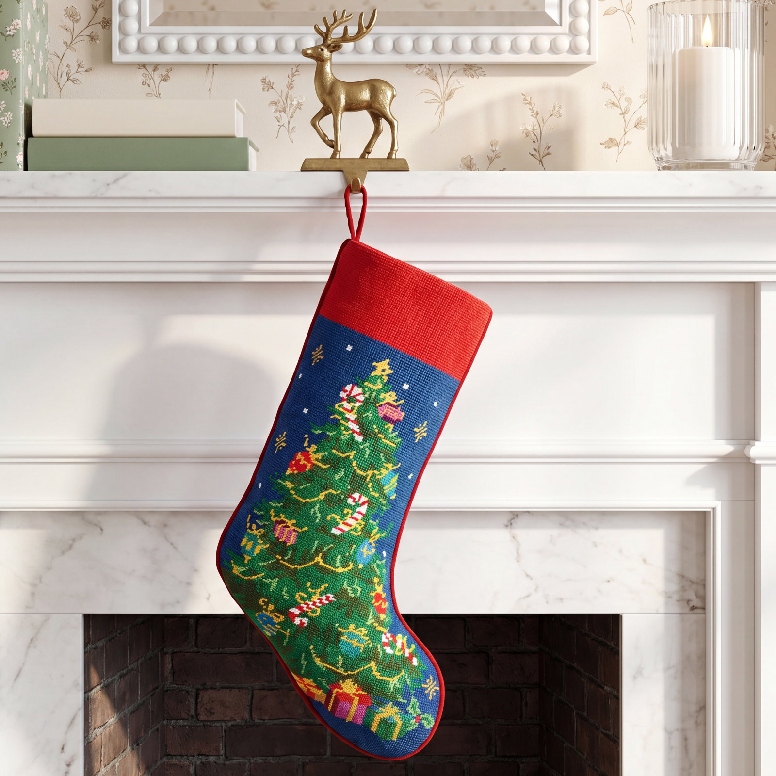 Needlepoint Stocking