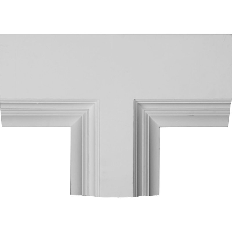 Té de périmètre pour système de plafond à caissons de luxe 8 po (ensemble)