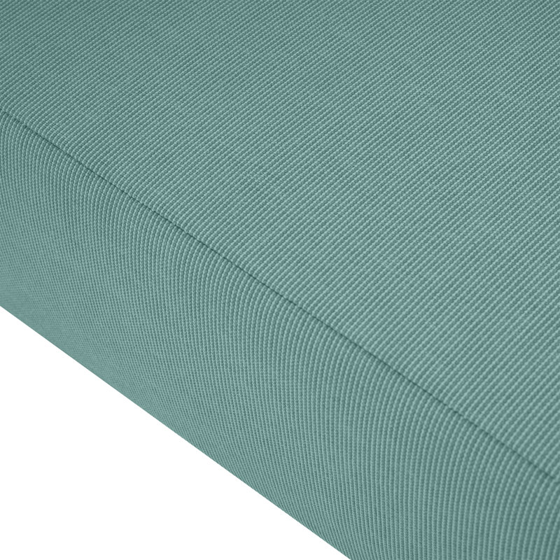 Ensemble de coussins pour fauteuil club Ishaan, Sarcelle