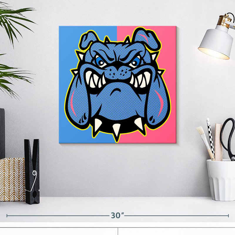 Bulldog II, H 16 po x l 16 po