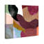 Abstrait, art mural moderne sur toile rouge Soma-821944277