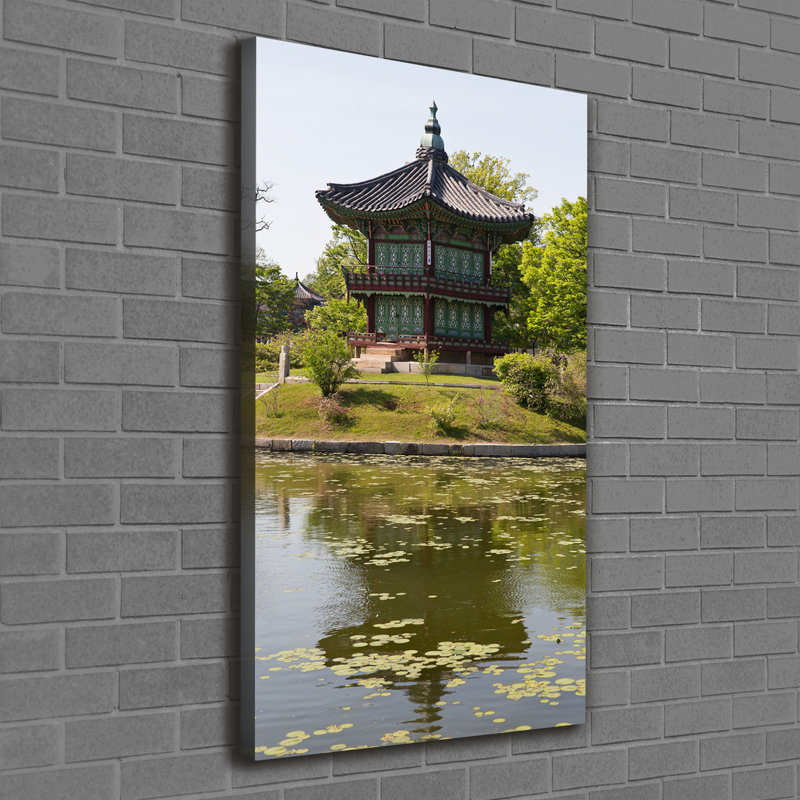 Japanese Park - Wrapped Canvas Print