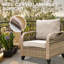 Chaise longue d'extérieur en osier-115188773