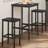 Bar Table And Chairs Set-974405259