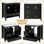 Meuble-lavabo autoportant avec lavabo en résine Schuetz, 4 tiroirs et armoire à fermeture en douceur-1286571560