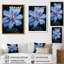 Gros plan sur le coquelicot bleu de l'Himalaya - Art mural coquelicot-889812813-889812821