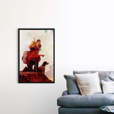 Art mural sur toile Norman Rockwell A Scout Is Loyal