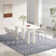 Gingham Shag Area Rug