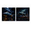Avion militaire - Thundering Skies - ensemble d'art mural en acrylique sur verre militaire-422938697