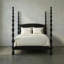Brancusi Solid Wood Four Poster Bed-103147866