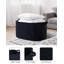 Bhargava Fabric Laundry Hamper with Handles-432919576