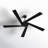 Baun 5-Blade Indoor Ceiling Fan with Remote-1049430248-1027365004-1027365005