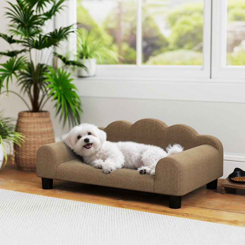 Terry-Style Pet Bed, Brown