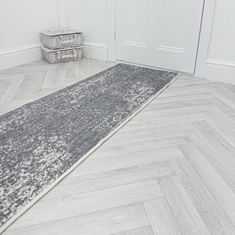 Runner Abstract Flatweave Area Rug, Runner 60 x 150 cm