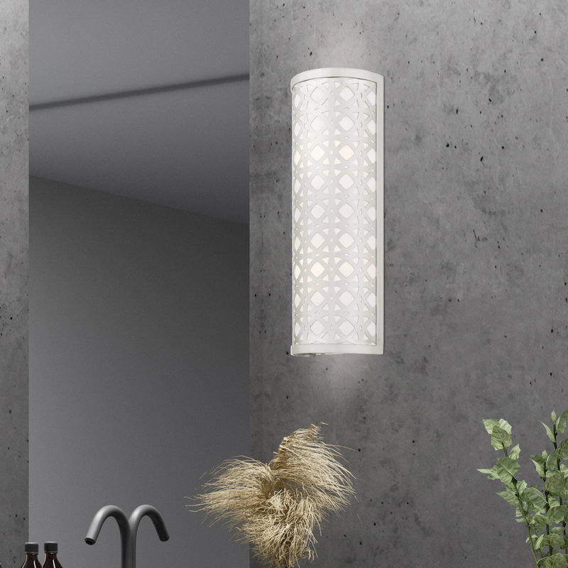 Plafonnier encastré à intensité variable à 2 lumières Eraman, Nickel brossé