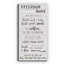 «Bathroom Rules», art textuel sur toile tendue-767658867
