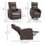 Fauteuil inclinable standard lève-personne 27,6 po Anegam-92151915