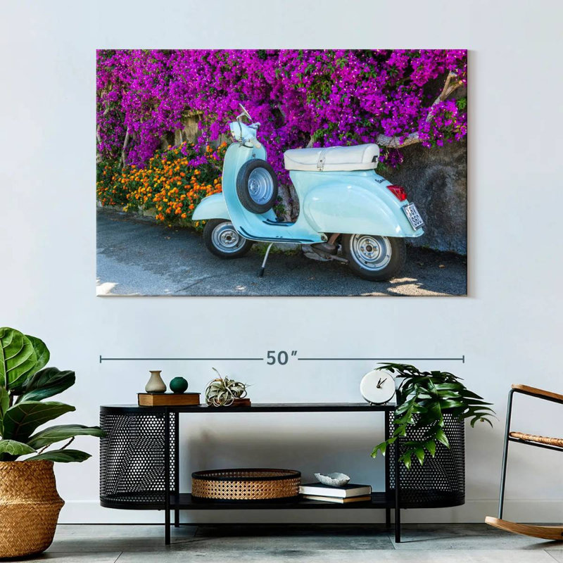 Mehar Classic Vespa Italy, 34" H x 51" W