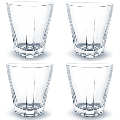 Verrerie de cristal triangulaire