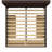 Aloyzas Bookcase Platform Bed in Espresso-348979322